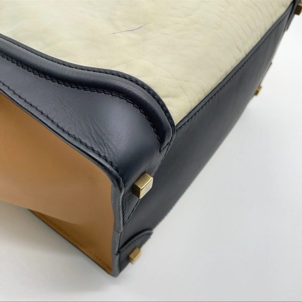 Celine Shopper Luggage Leather Handbag - Picture 12 of 16
